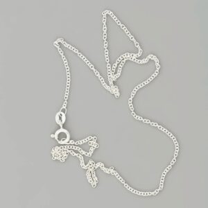 Silver Cable Chain 1mm — Italian made sterling silver