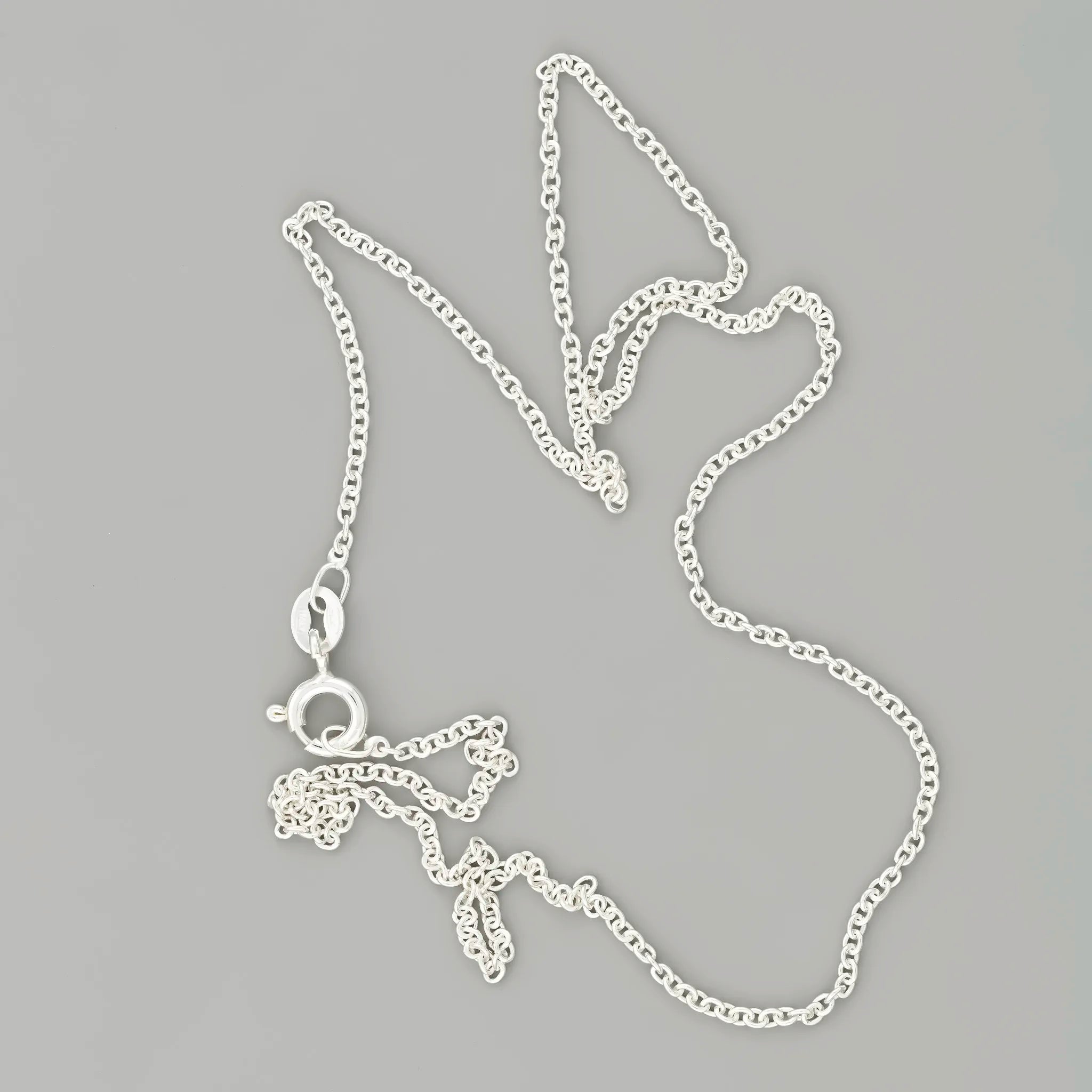 Silver Cable Chain 1mm — Italian made sterling silver