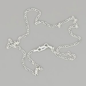 Figaro silver chain 2.2mm