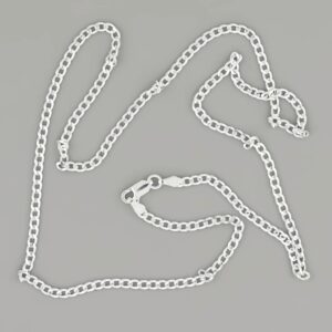 Silver Curb Chain 2.8mm — Italian made sterling silver