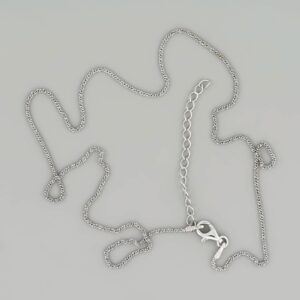 Sterling silver chain Margarita 1.1mm — Italian made
