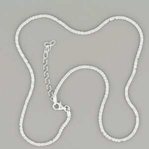 Margarita Silver Chain Sparkle 2.1mm — Italian made