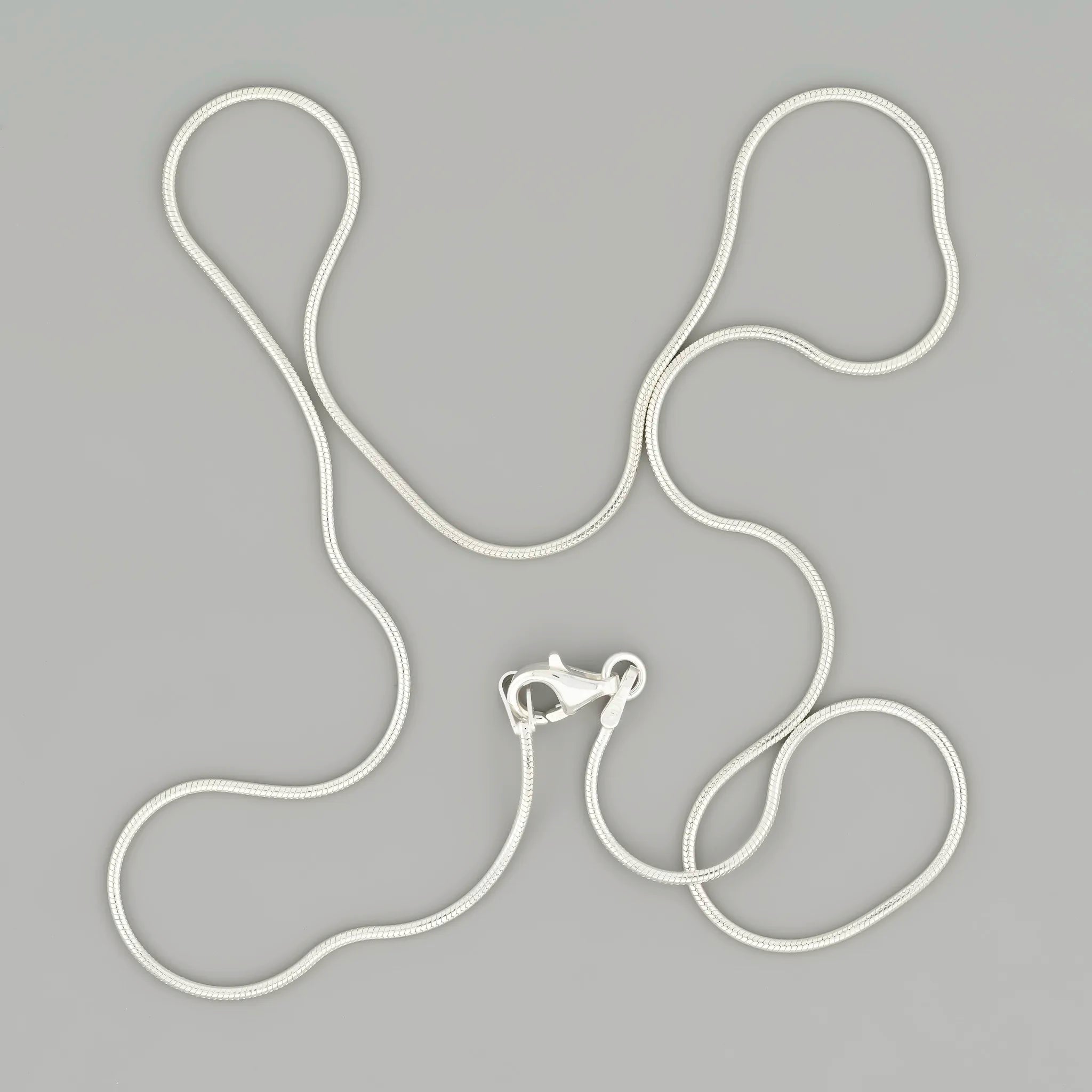 silver chain snake chain 1 6mm